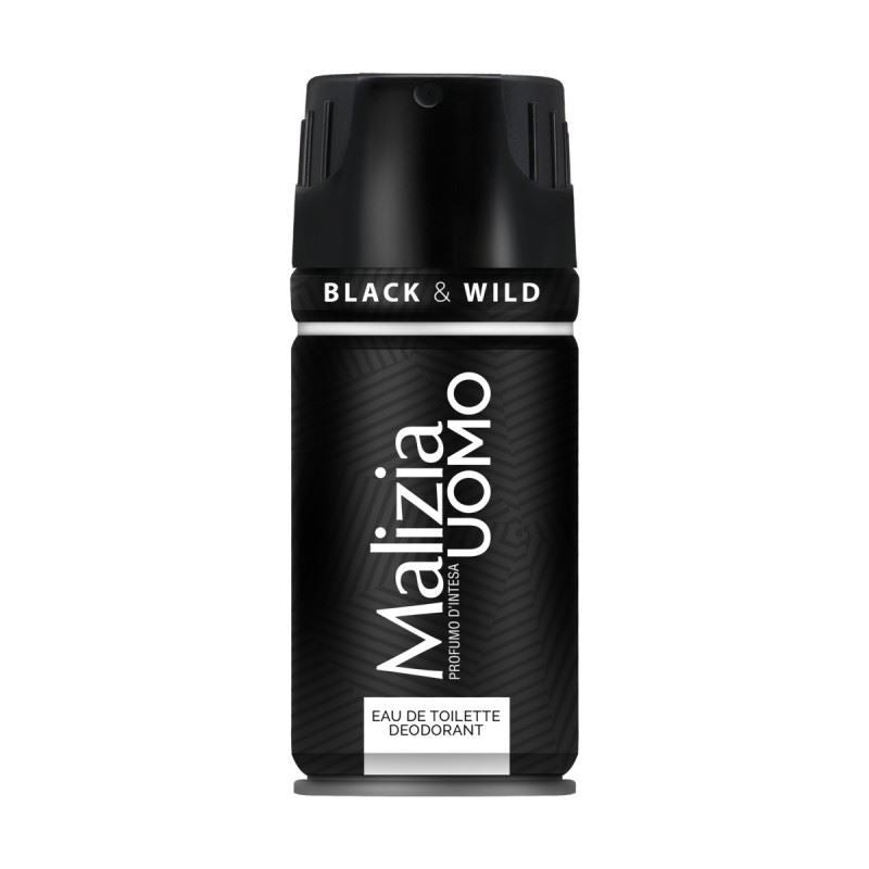Malizia apa de toaleta deodorant barbati BLACK & WILD 150ml