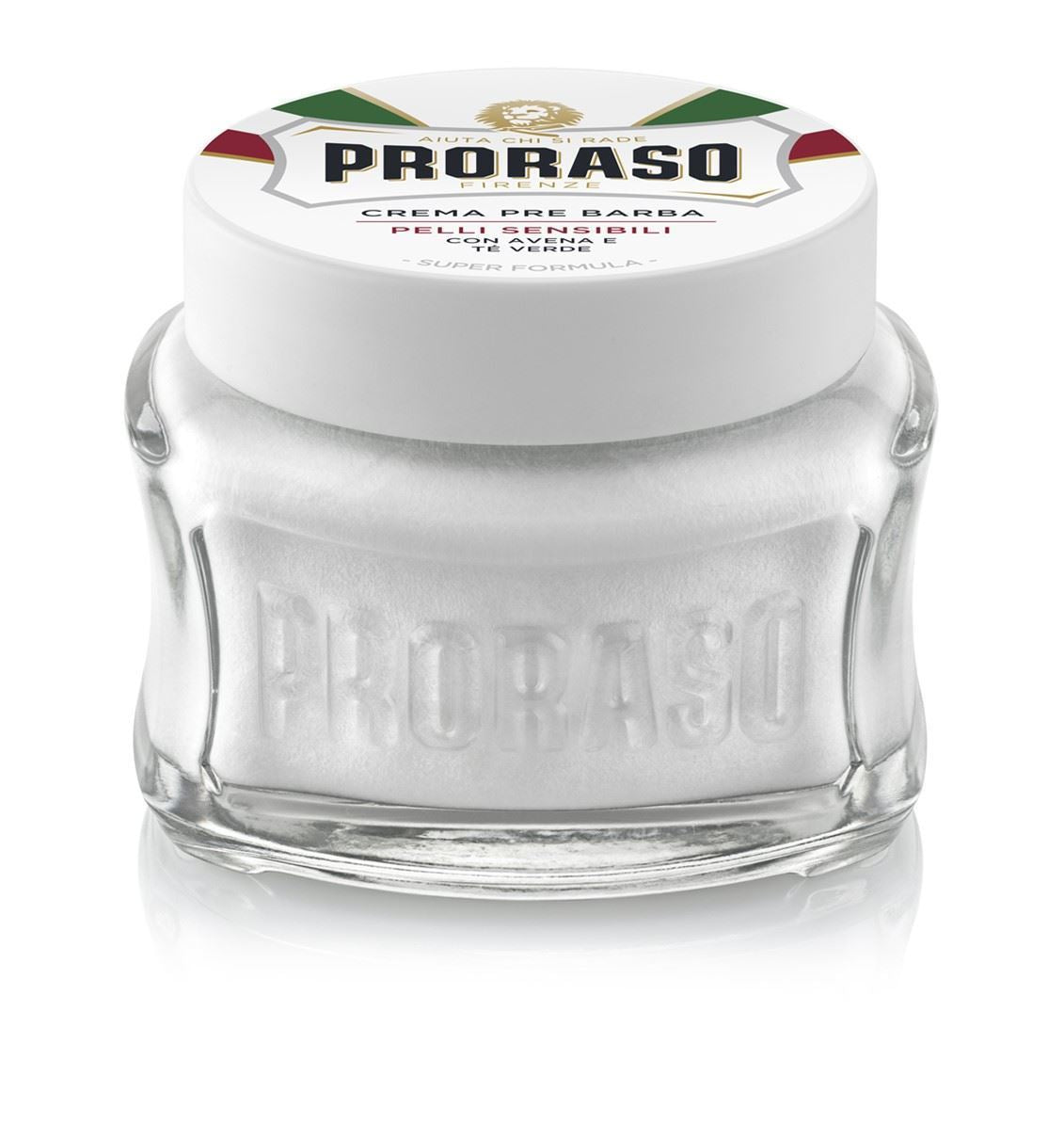 Crema Pre Barba PRORASO White 100g