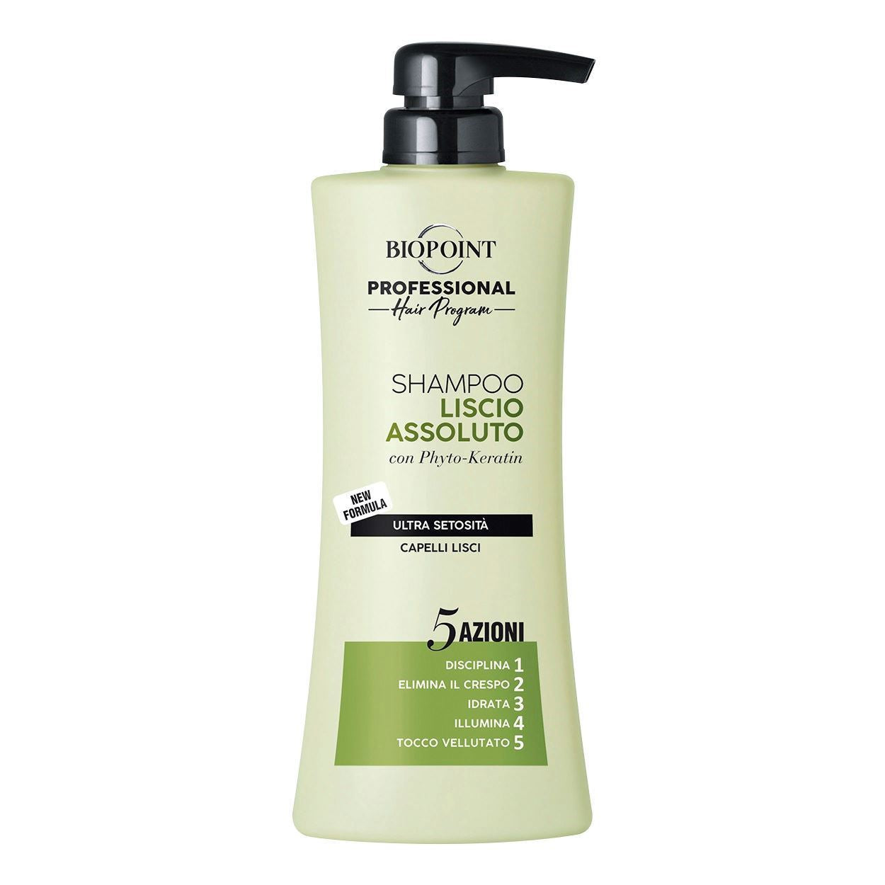 Sampon profesional BIOPOINT pentru par drept 400ml