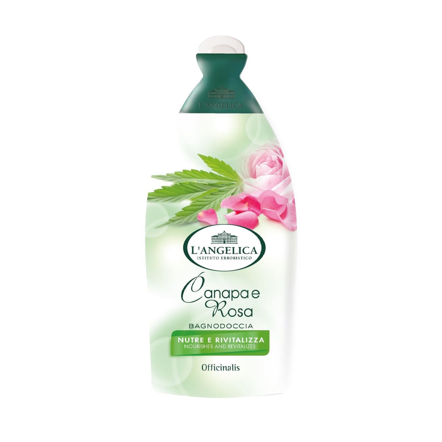Gel de dus L’Angelica Cânepă si Trandafir 450ml
