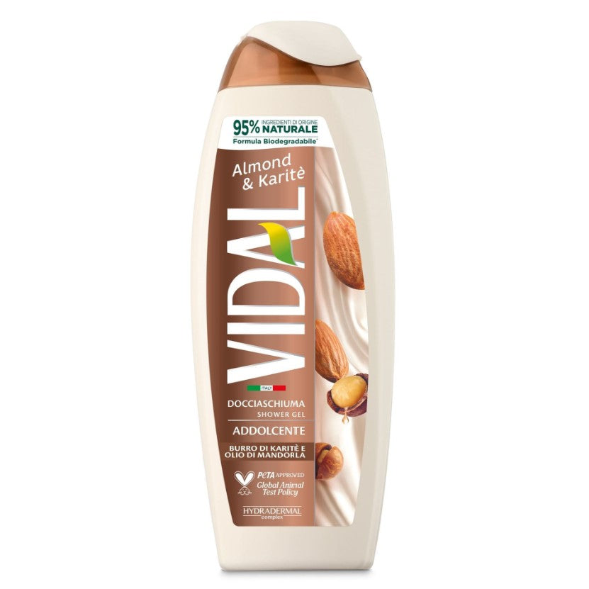 Gel de dus Vidal cu Migdale și Karite 500ml