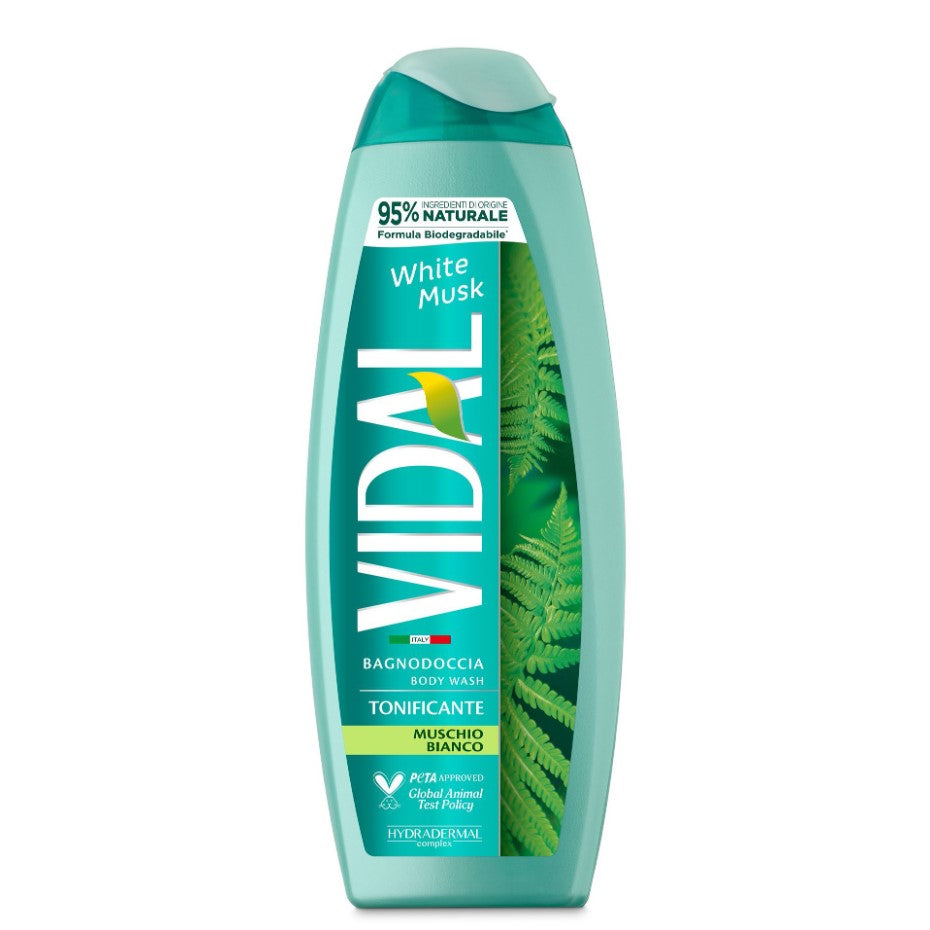 Gel de dus Vidal cu Mosc Alb 500ml