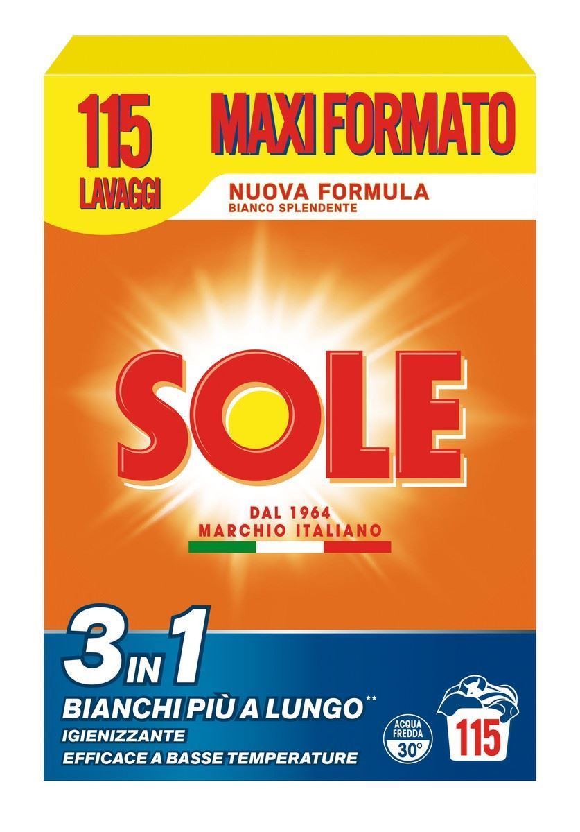 Sole Detergent Praf 3in1 115 Spalari