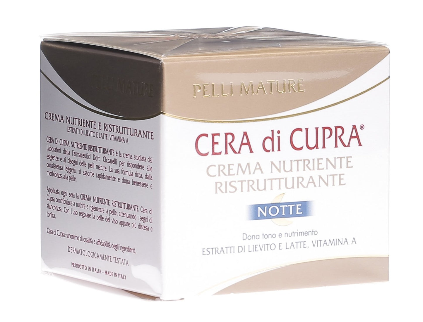Cremă de fata CERA di CUPRA NUTRIENTE RISTRUTTURANTE 50ml