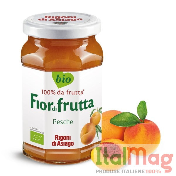 Dulceata RIGONI BIO cu piersici 250gr