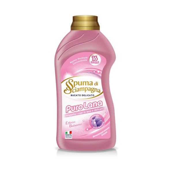 Detergent rufe lichid Spuma di Sciampagna Bucato Puro Lana 16 spalari