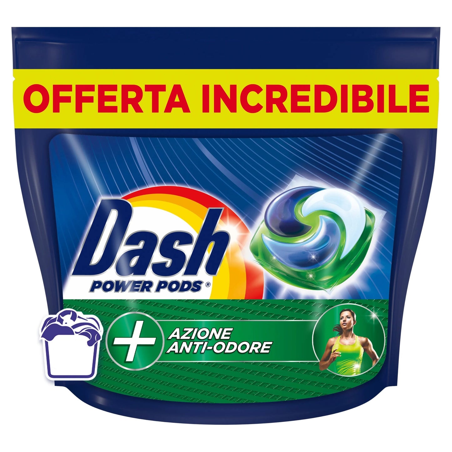 Dash Pods Power anti-miros 34 de capsule