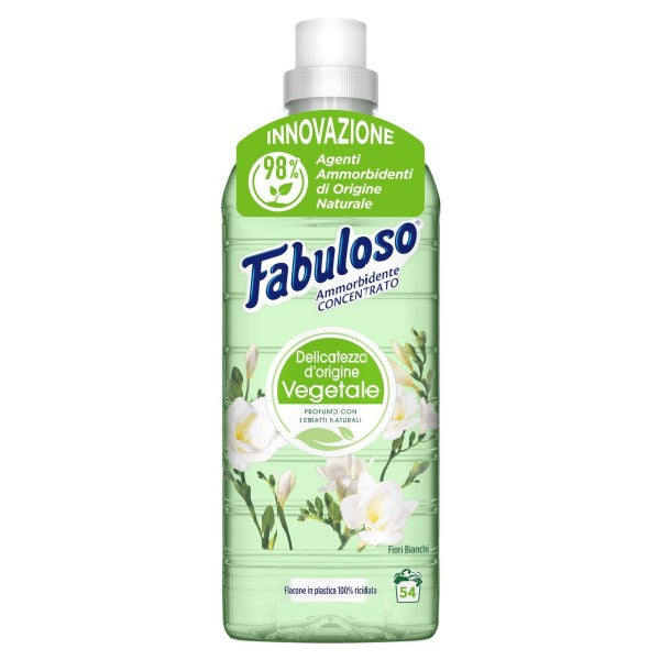 Balsam de rufe concentrat Fabuloso Fiori Bianchi 54 spalari 1.25l