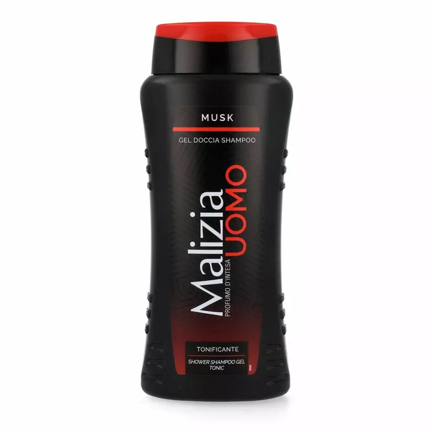 MALIZIA Barbati Mosc alb gel dus & sampon 2in1 250ml