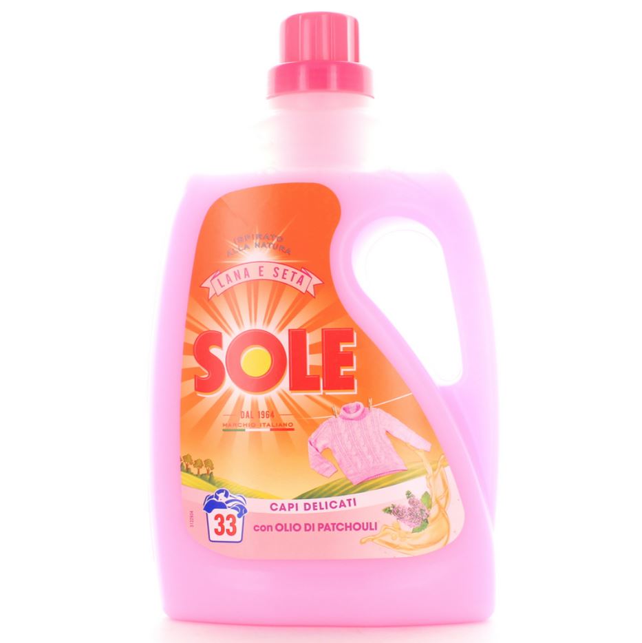 Detergent Lichid SOLE pentru Lana si Matase 33 Spălări