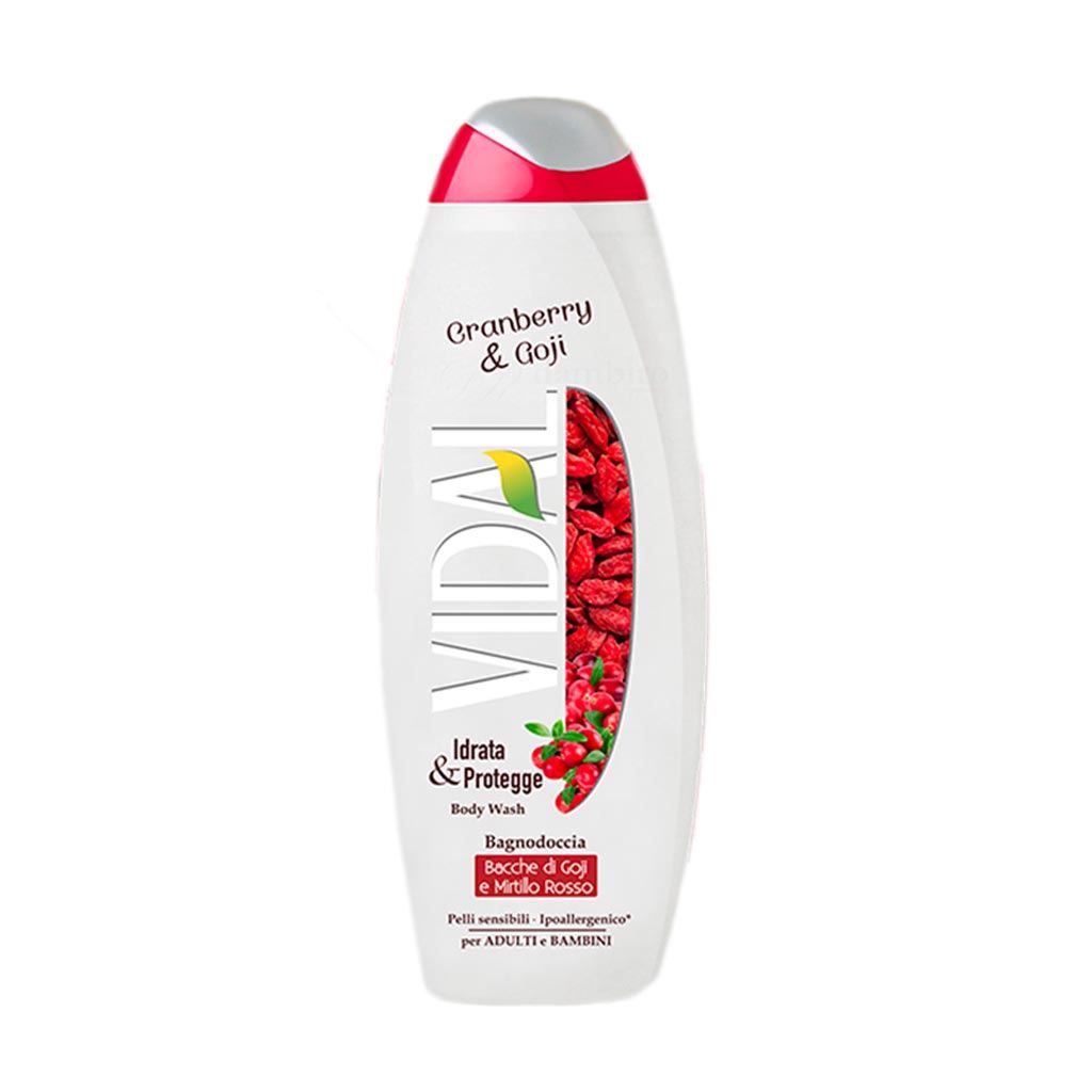 Gel de dus Vidal Cranberry & Goji 500ml