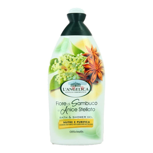 Gel de dus L'Angelica Floare de soc și anason stelat 450ml