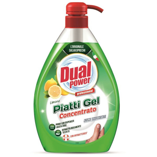 Detergent Concentrat Vase Dual Power cu Lamaie 1000ml