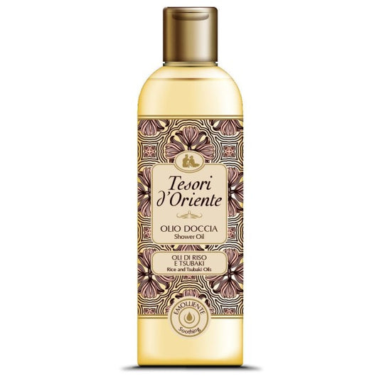 Ulei de duș TESORI D’ORIENTE Ulei de orez si Tsubaki 250mL