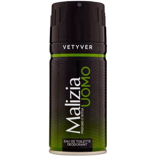 Malizia apa de toaleta deodorant barbati Vetiver 150ml