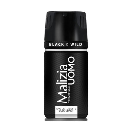 Malizia apa de toaleta deodorant barbati BLACK & WILD 150ml