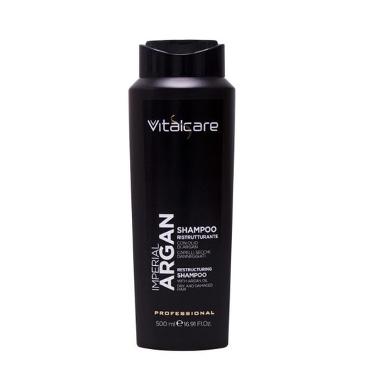 Șampon profesional VITALCARE Imperial ARGAN păr uscat si deteriorat 500ml