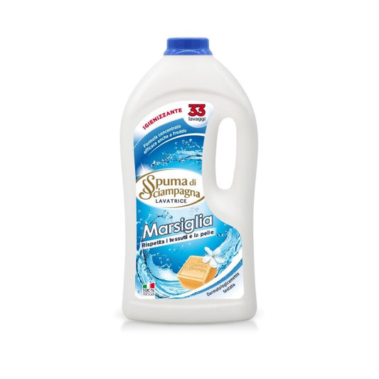 Detergent lichid Spuma di Sciampagna Marsiglia 33 spalari