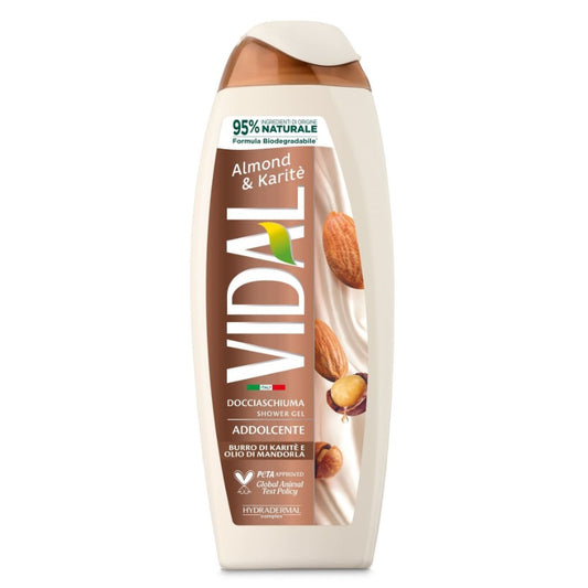 Gel de dus Vidal cu Migdale și Karite 500ml