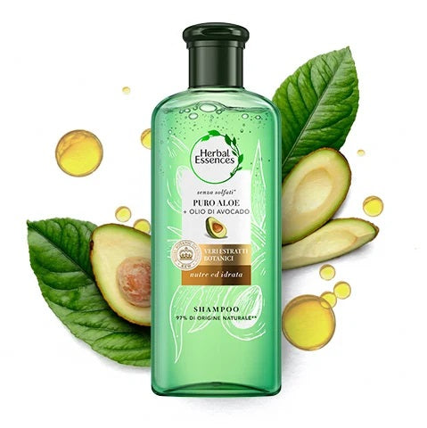 Sampon HERBAL ESSENCES ulei pur de aloe si avocado 225ml