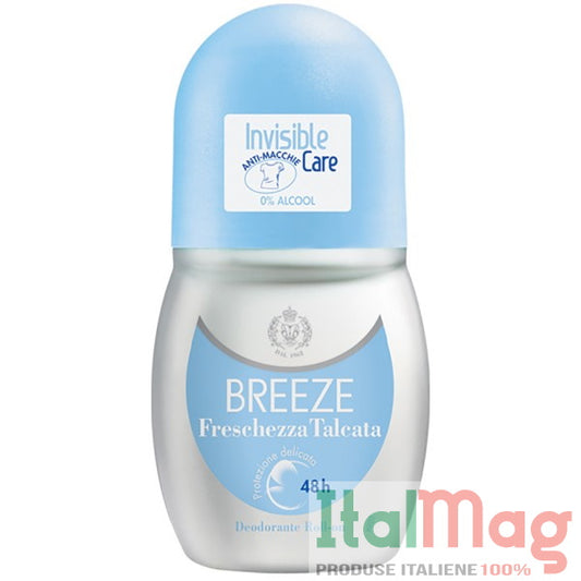 Deodorant Roll On BREEZE Freschezza Talcata 50ml