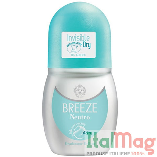Deodorant Roll On BREEZE Neutro 50ml