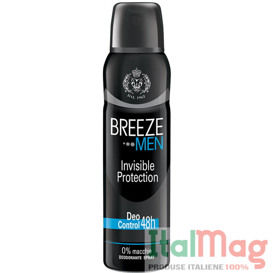 Deodorant Spray BREEZE MEN Invisible Protection 150ml
