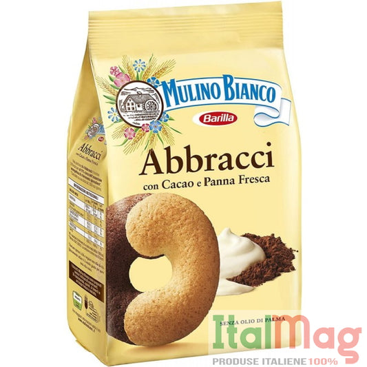 Biscuiți Abbracci cu Cacao si Smântână proaspătă 1kg