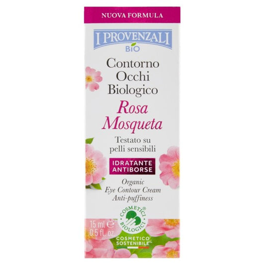 Crema contur ochi I Provenzali BIO ROSA MOSQUETA 15ml