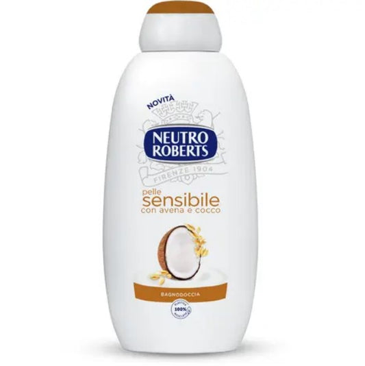 Gel de dus Neutro Roberts Piele Sensibila cu Ovaz si Cocos 600ml