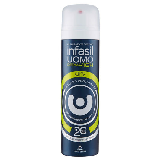 Deodorant spray Infasil barbati DERMA DRY 48h 150ml