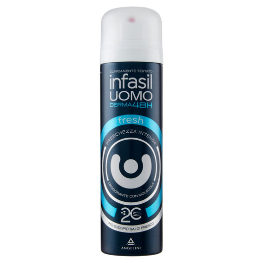 Deodorant spray Infasil barbati Derma48H Fresh 150ml