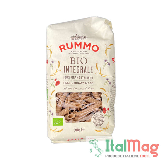 Paste Rummo Bio Integrale Penne Rigate N.66