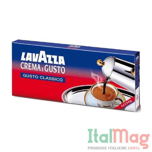 Cafea Lavazza Crema e Gusto – 4 x 250 gr