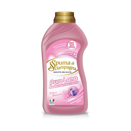 Detergent rufe lichid Spuma di Sciampagna Bucato Puro Lana 16 spalari