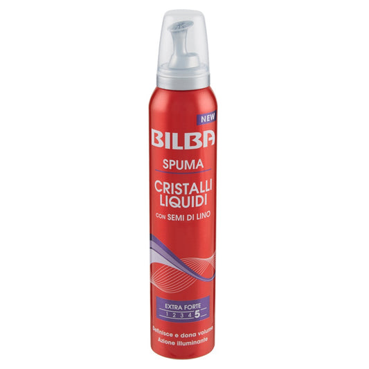Spuma de par BILBA extra forte cu seminte de in 200ml