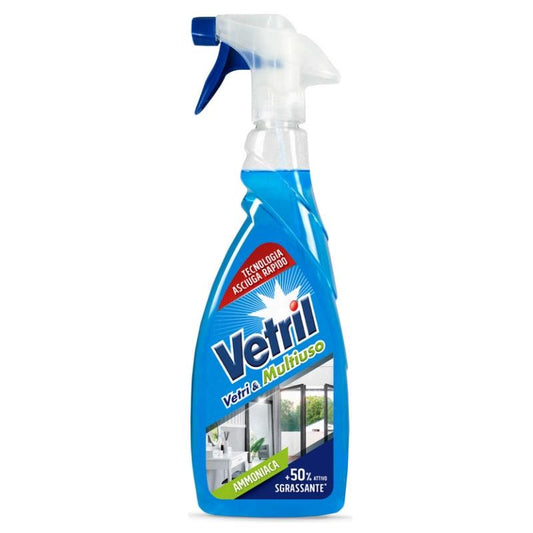 Detergent Spray Vetril pentru Geamuri si Suprafete 650ml