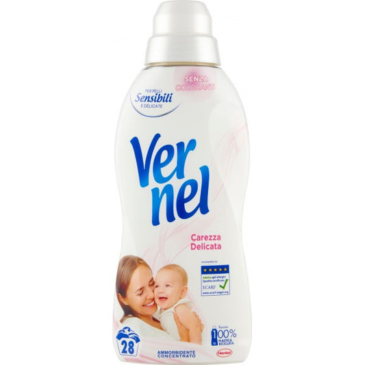 Balsam de rufe concentrat Vernel Carezza Delicata 28 spalari 700ml