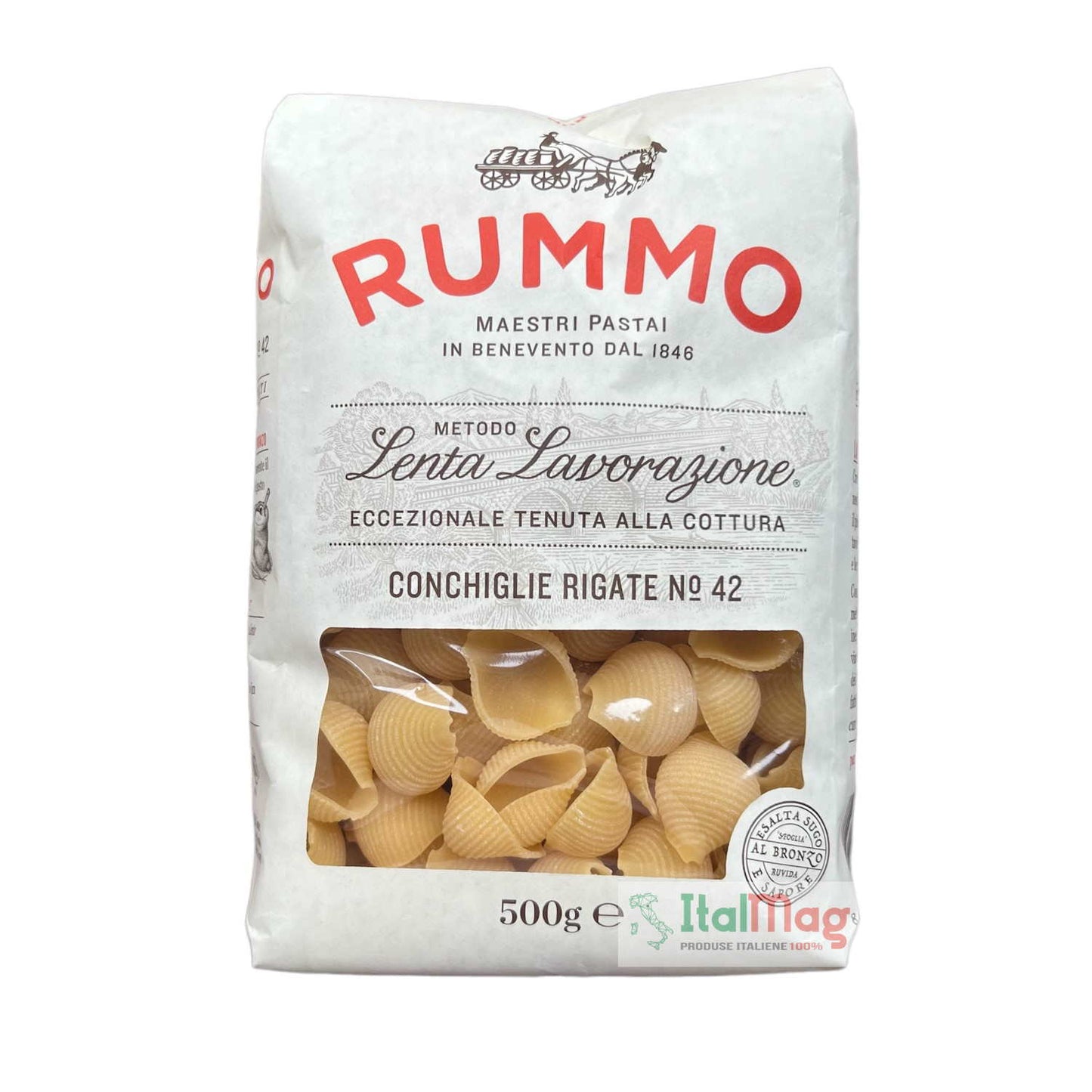 Paste Rummo Conchiglie Righate N.42 500g