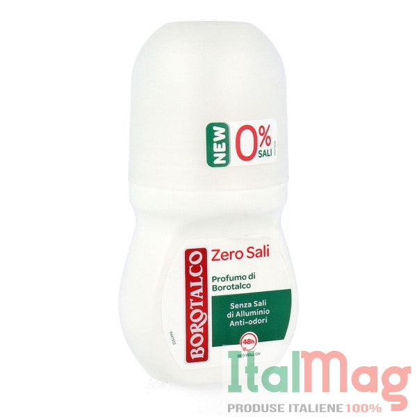 Deodorant Roll On BOROTALCO Zero Sali 50ml