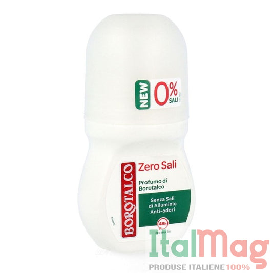 Deodorant Roll On BOROTALCO Zero Sali 50ml
