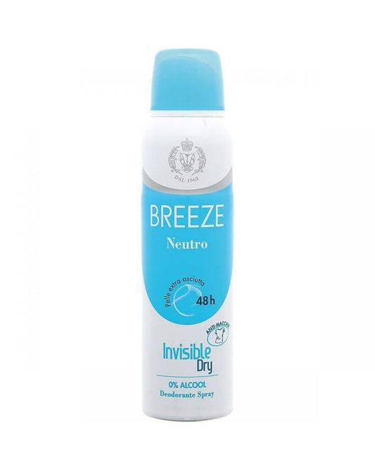 Deodorant Spray BREEZE Neutro Invisibile Dry 150ml