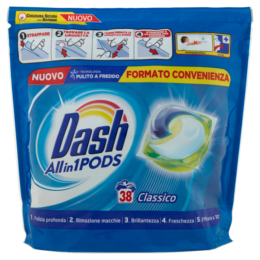 Dash Allin1Pods Classico 38 Capsule