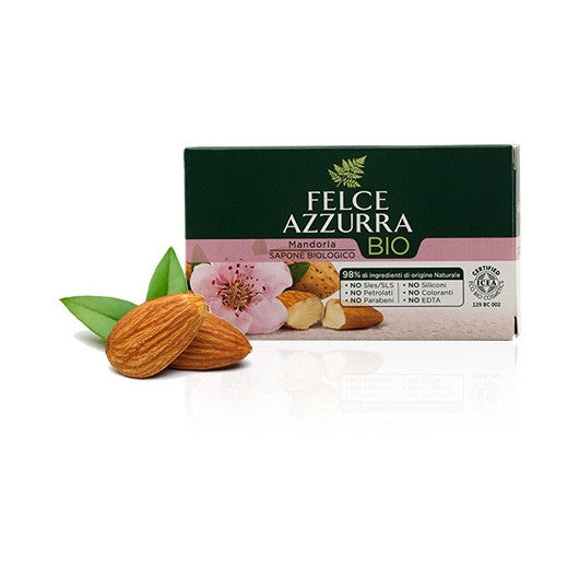 Sapun solid Felce Azzurra BIO Migdale 125g