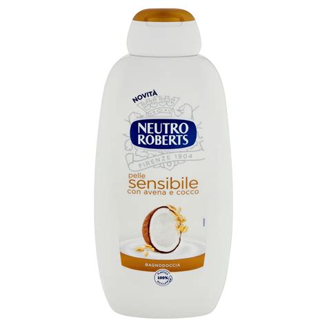 Gel De Dus NEUTRO ROBERTS piele Sensibila cu Cocos si Ovaz 600ml