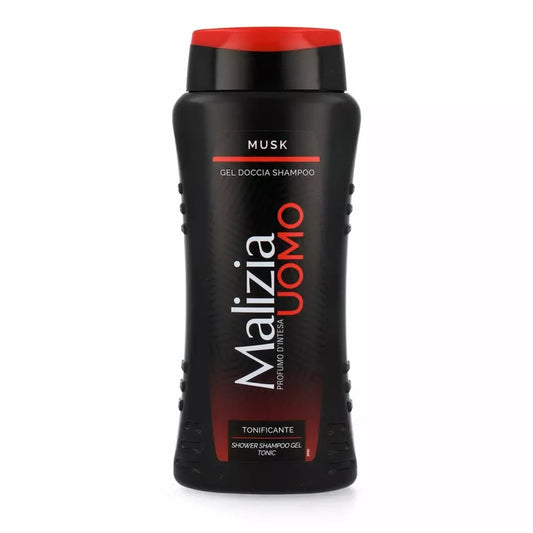 MALIZIA Barbati Mosc alb gel dus & sampon 2in1 250ml