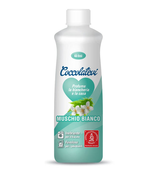 Parfum de rufe si suprafete Coccolatevi Mosc Alb 250ml