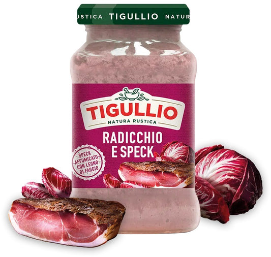 Sos Tigullio Radicchio e Speck 185g