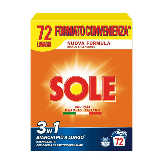 Sole Detergent Praf 3in1 72 Spalari