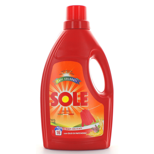Detergent Sole Lichid pentru Haine Colorate 30 Spalari